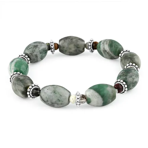 10X14mm Jade Melon Bracelet