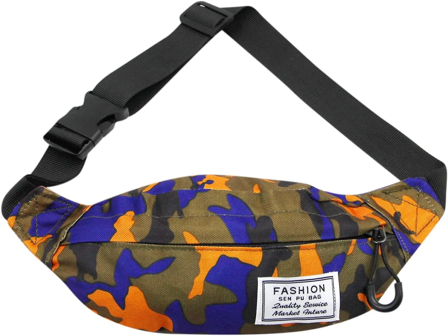 ANKOMINA Little Boys Fanny Pack Kids Small Camouflage Waist Pack Belt Bag Pack Pouch with Adjustable Strap for Toddler Children Sport,Running,Hiking,Camping