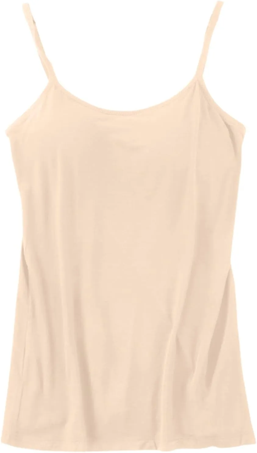 Camisoles for Women with Built in Bra Scoop Neck Built-in Bra Tanks Camisole Sleeveless Summer Tops Casual Cami Vest
