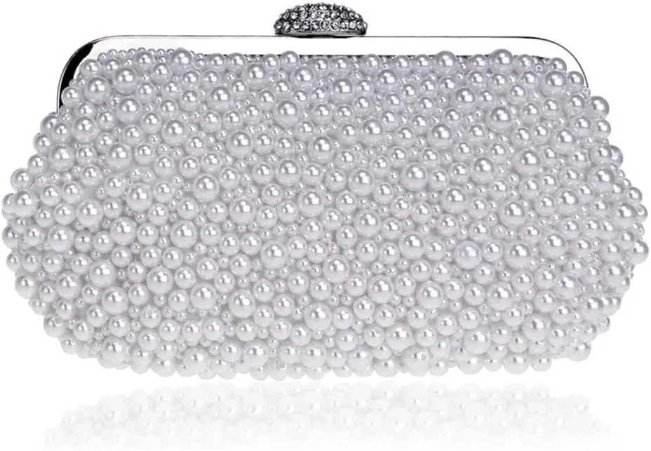 Evening Bags Crystal Small Women Bag Cross Body Clutch Bags and Purses Beaded Diamond Evening Bags for Party Wedding(E)