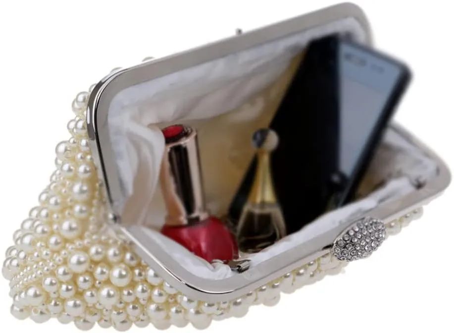 Evening Bags Crystal Small Women Bag Cross Body Clutch Bags and Purses Beaded Diamond Evening Bags for Party Wedding(E)