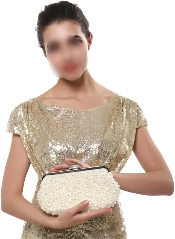 Evening Bags Crystal Small Women Bag Cross Body Clutch Bags and Purses Beaded Diamond Evening Bags for Party Wedding(E)