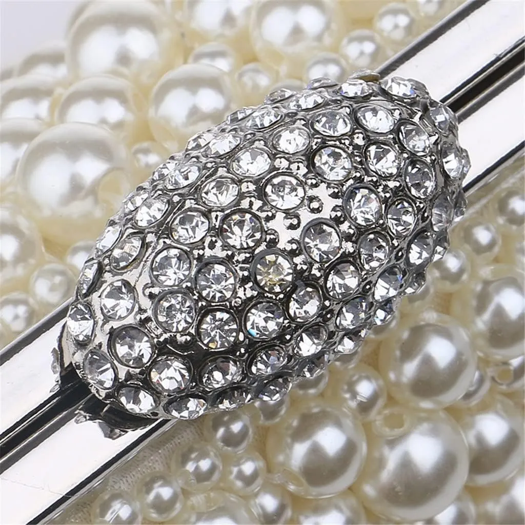 Evening Bags Crystal Small Women Bag Cross Body Clutch Bags and Purses Beaded Diamond Evening Bags for Party Wedding(E)