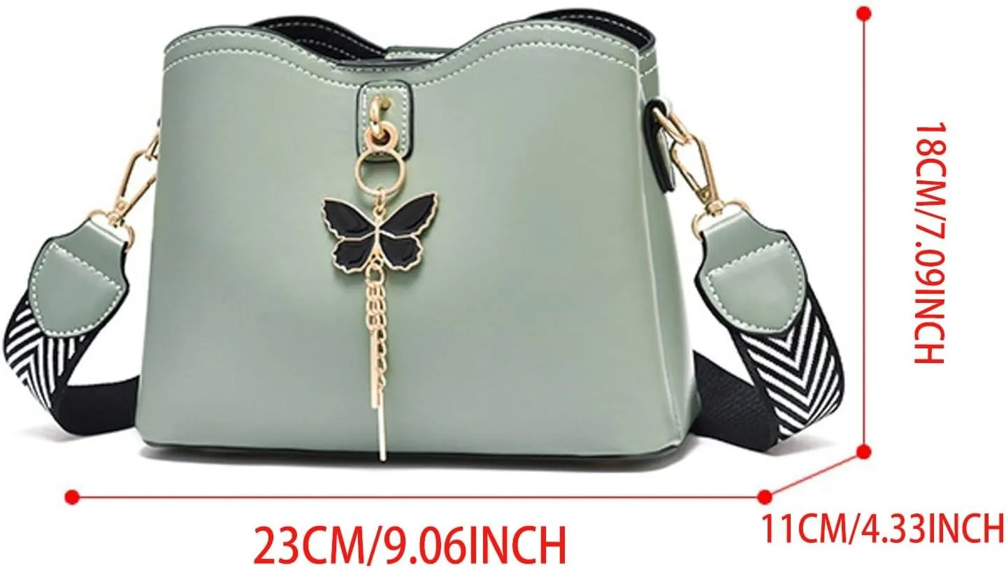 Fashionable And Versatile Women's Casual Bags Large Capacity Simple Solid Color Single Small Shoulder (White, One Size)