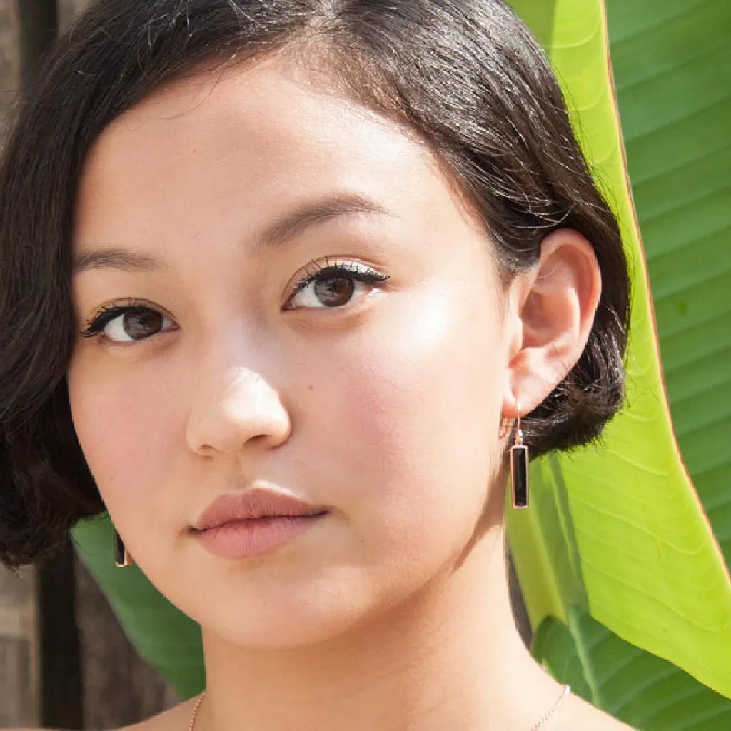 Ha tha Bar Pendant Earrings