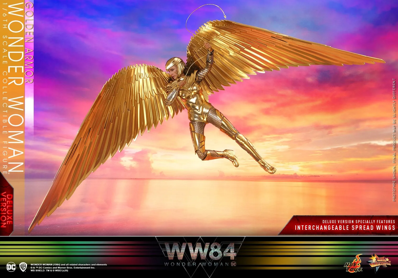 Hot Toys - MMS578 - Wonder Woman 1984 - 1/6th scale Golden Armor Wonder Woman Figure (Deluxe Ver.).
