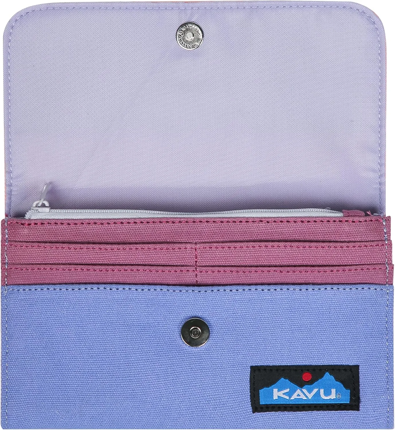 KAVU Islamorada Crossbody Bi Fold Wallet with Rope Strap