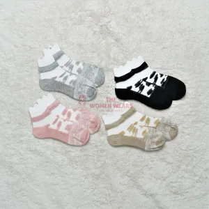 Ladies Transparent Anklet Net Socks SK (0002)