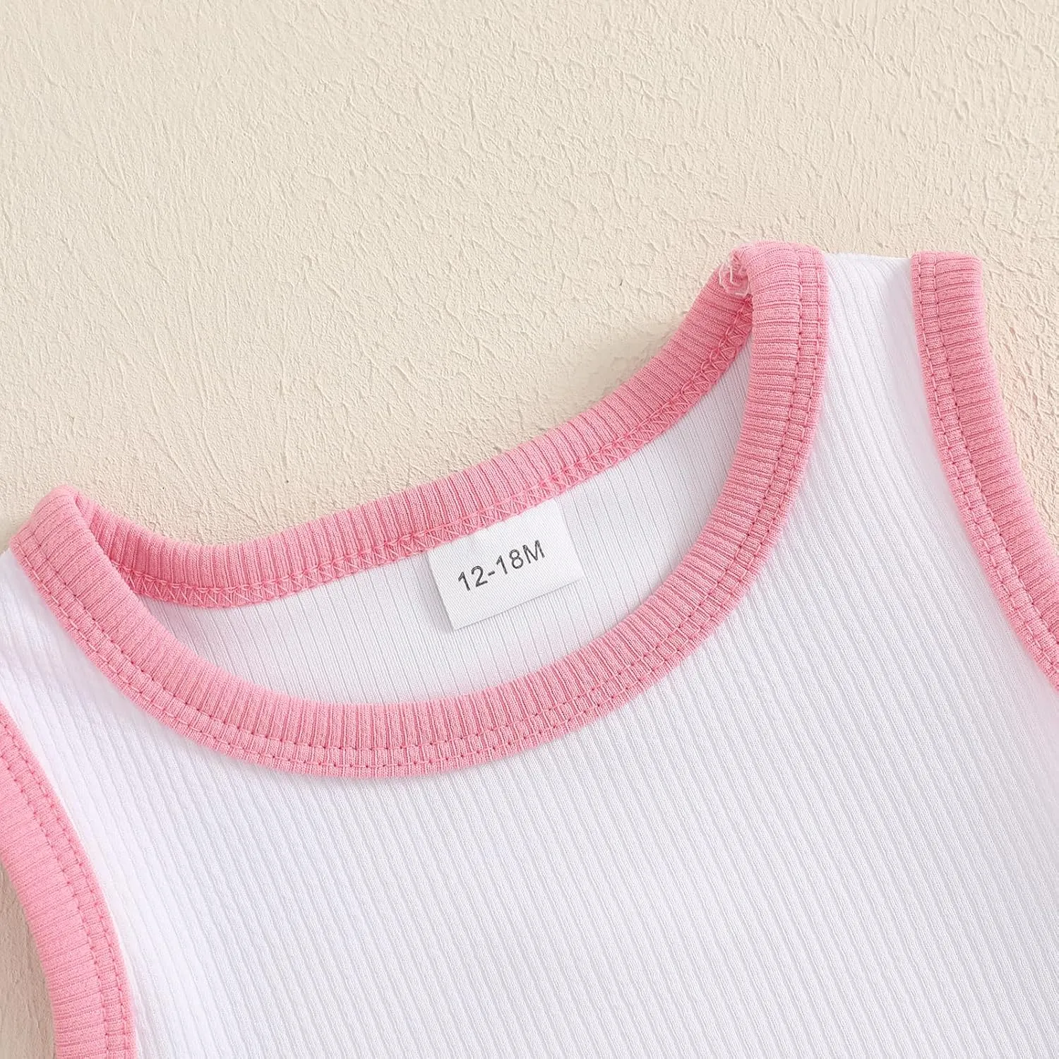 Madjtlqy Toddler Girl Summer Clothes Sleeveless Tank Tops Solid Color Skorts Shorts 2Pcs Baby Outfit 1-5Y