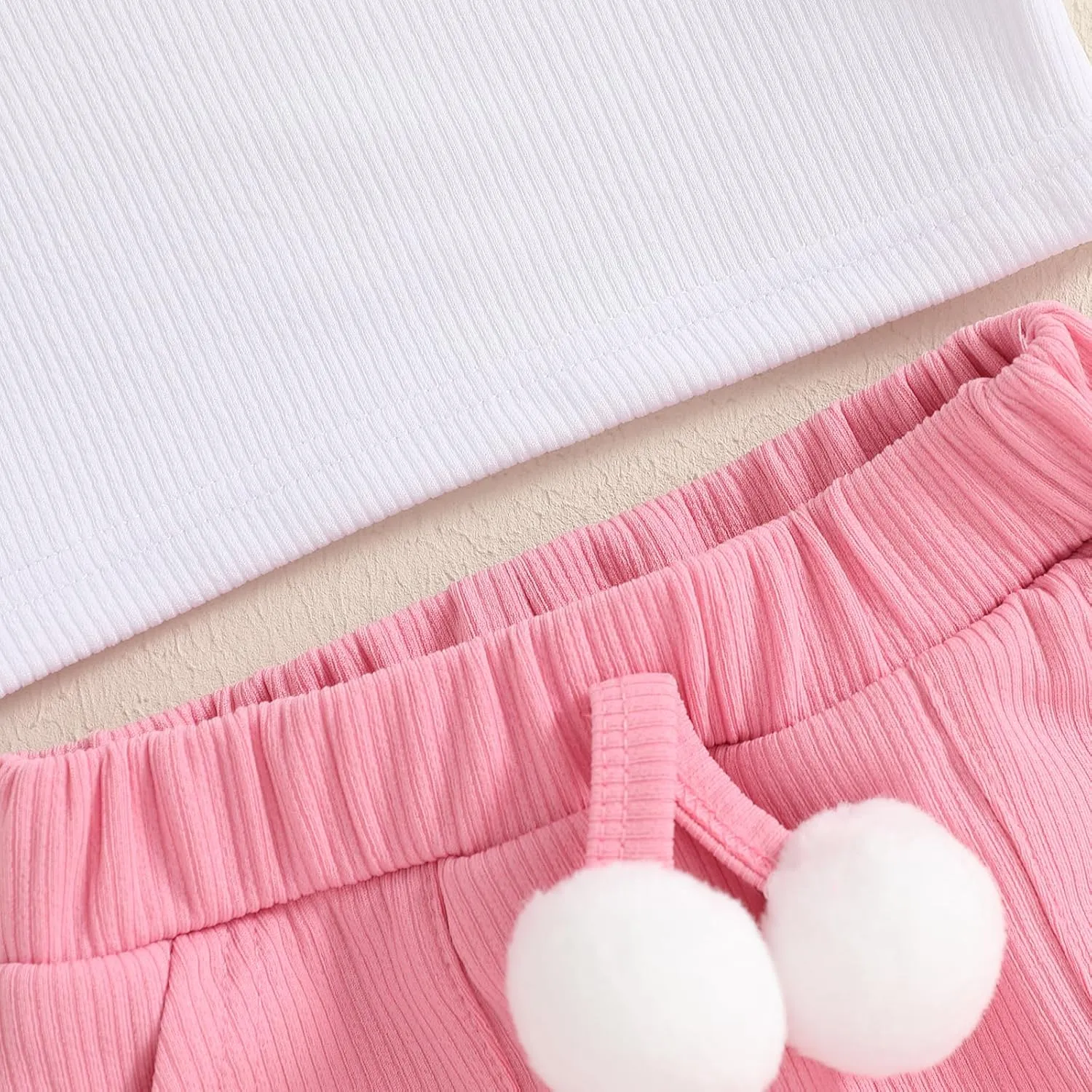 Madjtlqy Toddler Girl Summer Clothes Sleeveless Tank Tops Solid Color Skorts Shorts 2Pcs Baby Outfit 1-5Y
