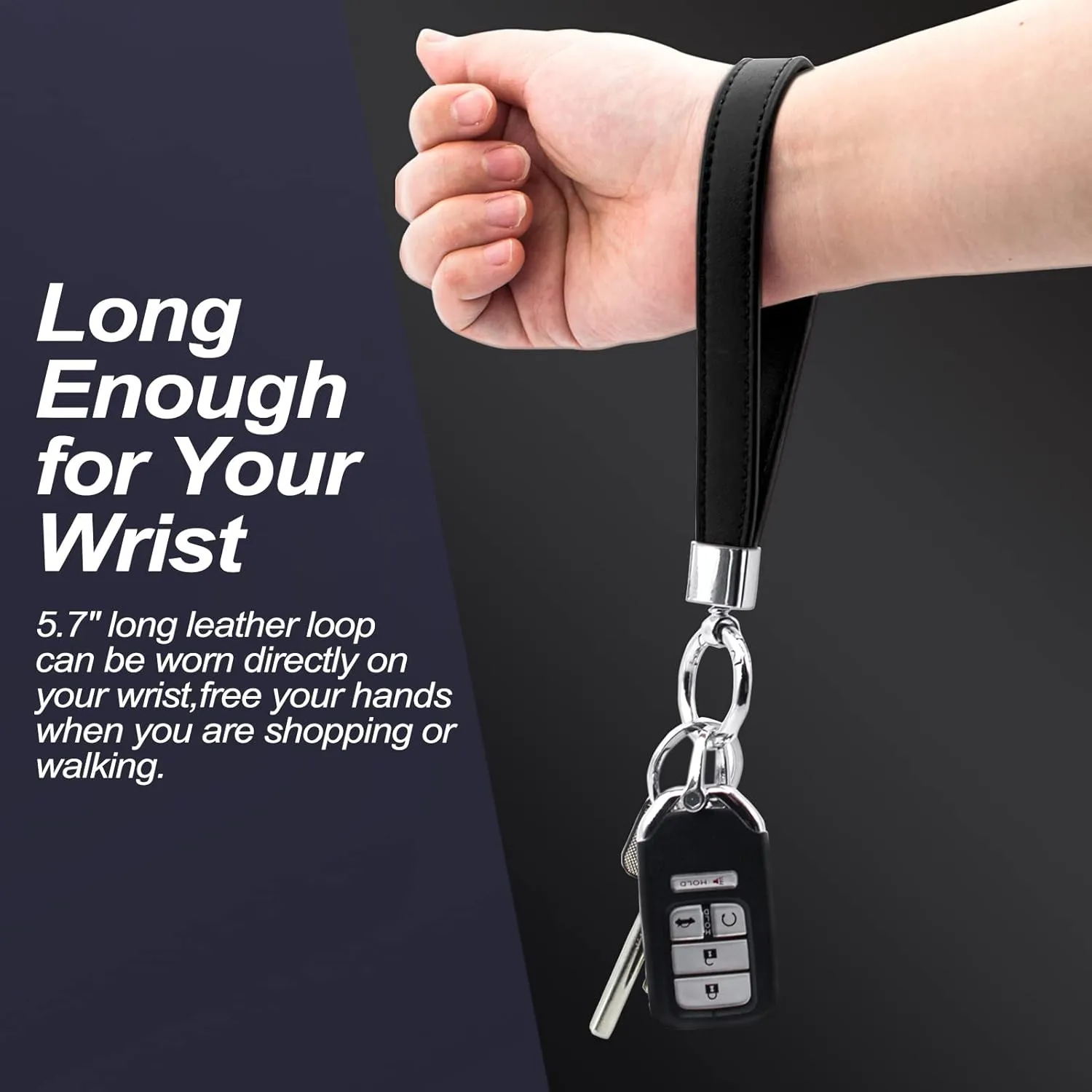 MECHCOS Long Wristlet Key Chain