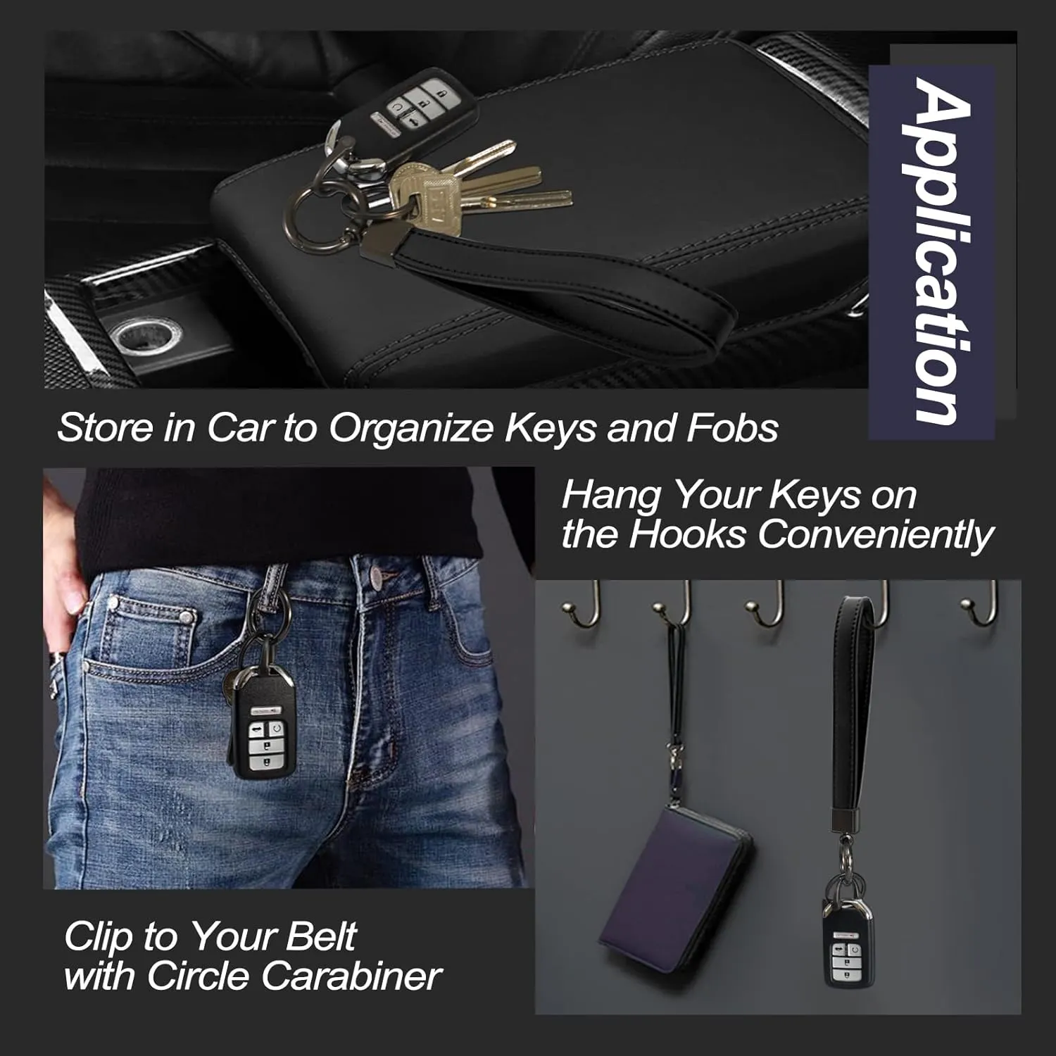 MECHCOS Long Wristlet Key Chain