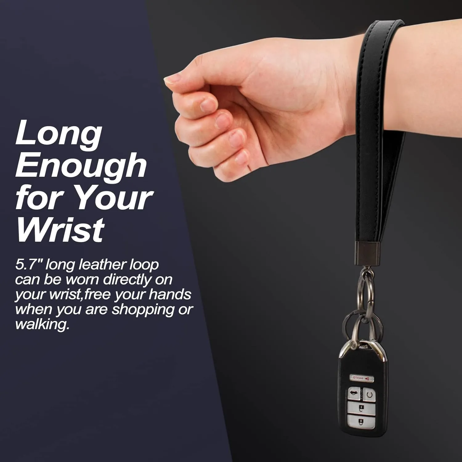 MECHCOS Long Wristlet Key Chain