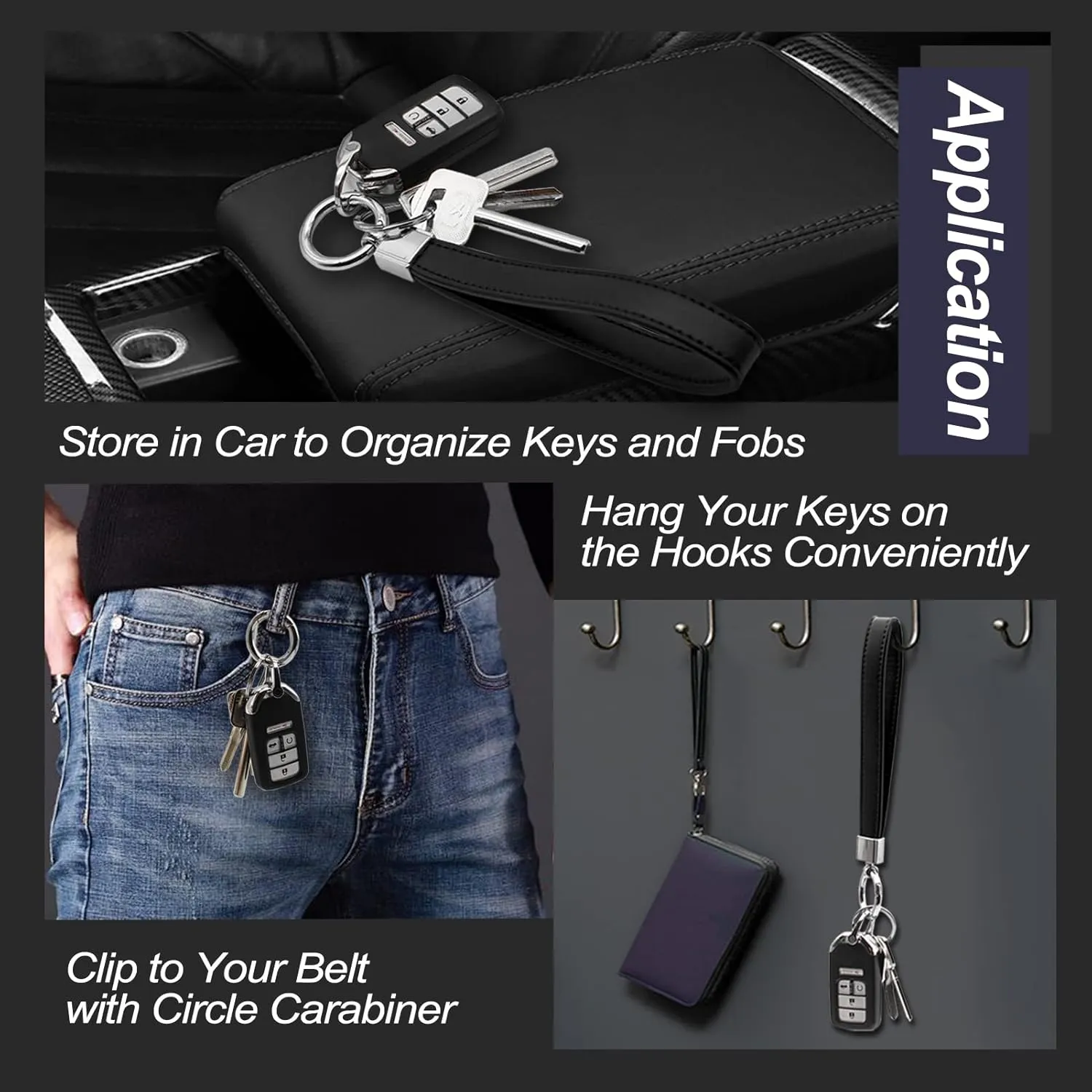 MECHCOS Long Wristlet Key Chain