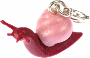 Miniblings Snail Slug Charm Pendant Zipper Pull Bracelet Wristlet Pink