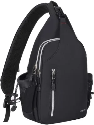 MOSISO Sling Backpack Double Layer Hiking Daypack Men/Women Chest Shoulder Bag