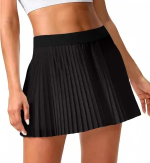 Pleated Tennis Skirts for Women with Pockets Shorts High Waisted Athletic Skorts for Golf Running Workout