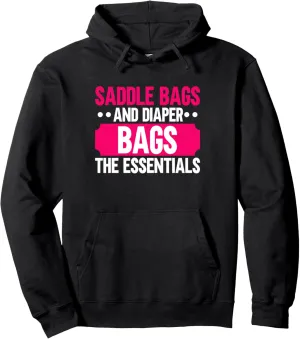 Saddle Bags and Diaper Bags The Essentials Horse Mom Pullover Hoodie