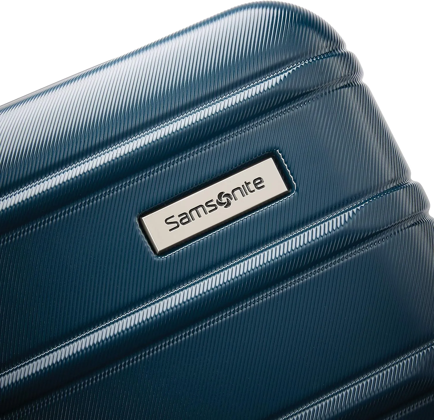 Samsonite Omni 2 Carry-On Hardside Luggage with 360 Spinner Wheels - Scratch Resistant Hardshell - TSA, Airline-Approved - Expandable Polycarbonate Shell for Lightweight Travel - Nova Teal