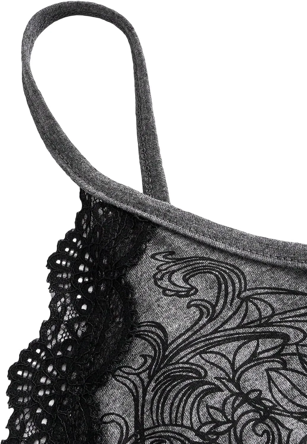 SOLY HUX Women's Plus Size Sexy Lace Tank Tops Y2K Gothic Tops Sleeveless Going Out Clubwear
