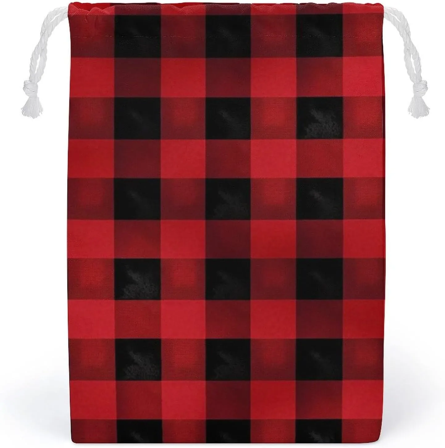 Storage Bags Makeup Bag Toy Bag Reusable Bags Toiletry Red Black Buffalo Check Plaid Printed Organizer Multi Purpose Foldable Ditty Bag Travel Pouch