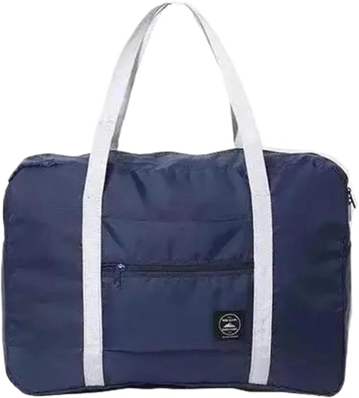 Travel Bag Travel bag, foldable clothing storage bag, shopping bag, business travel bag(Dark Blue)