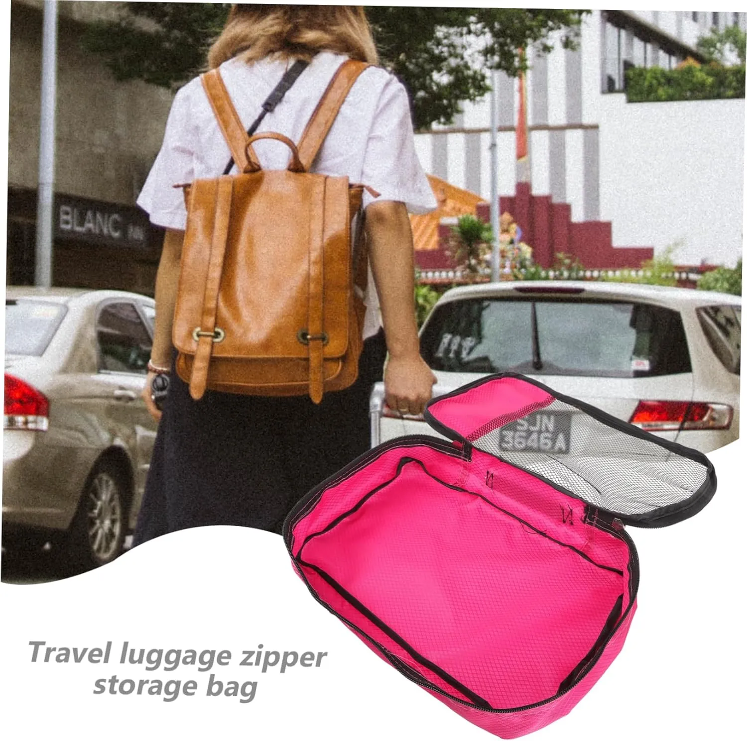 Travel Luggage Packing Cubes Organizer Bag Suitcase Storage Bag for Outdoor Camping Gym