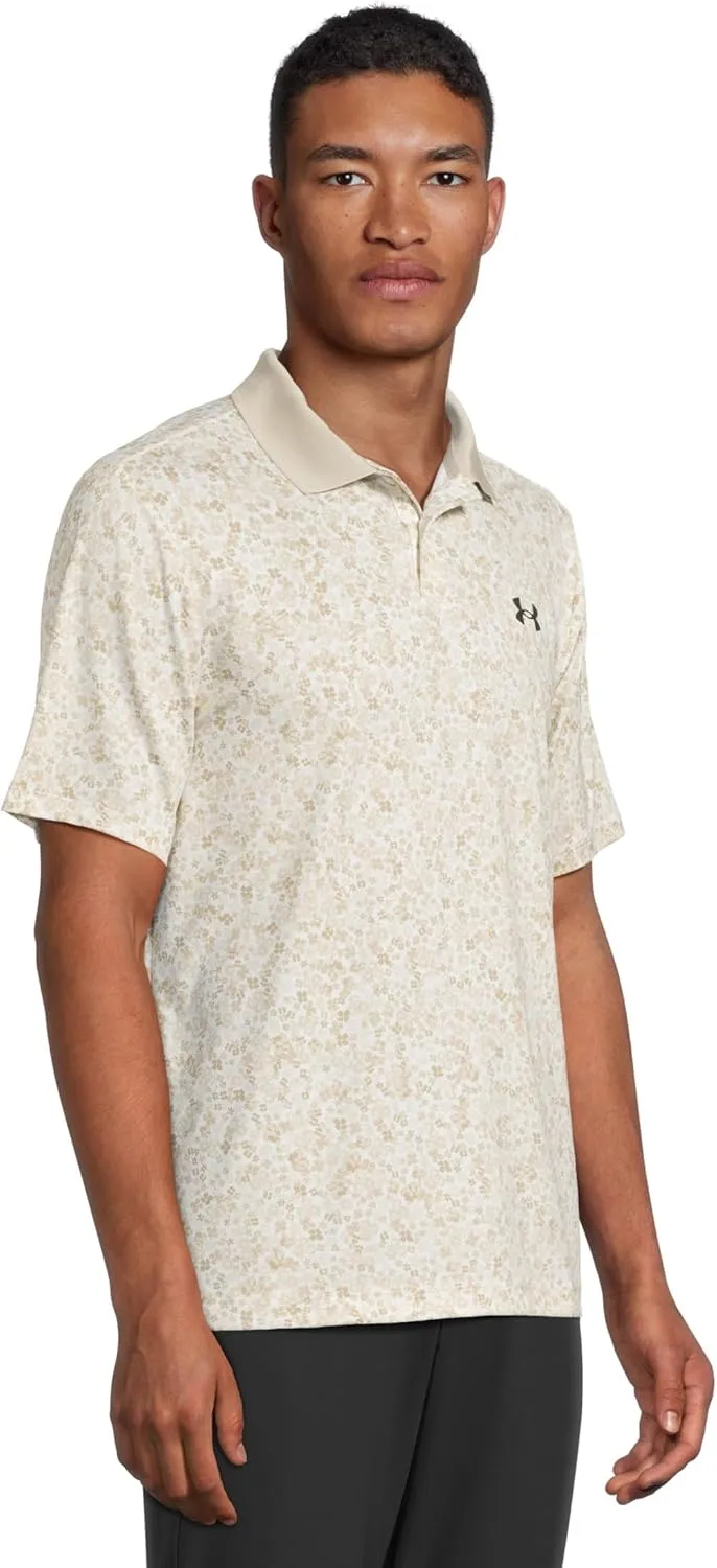 Under Armour Men's Matchplay Printed Golf Polo