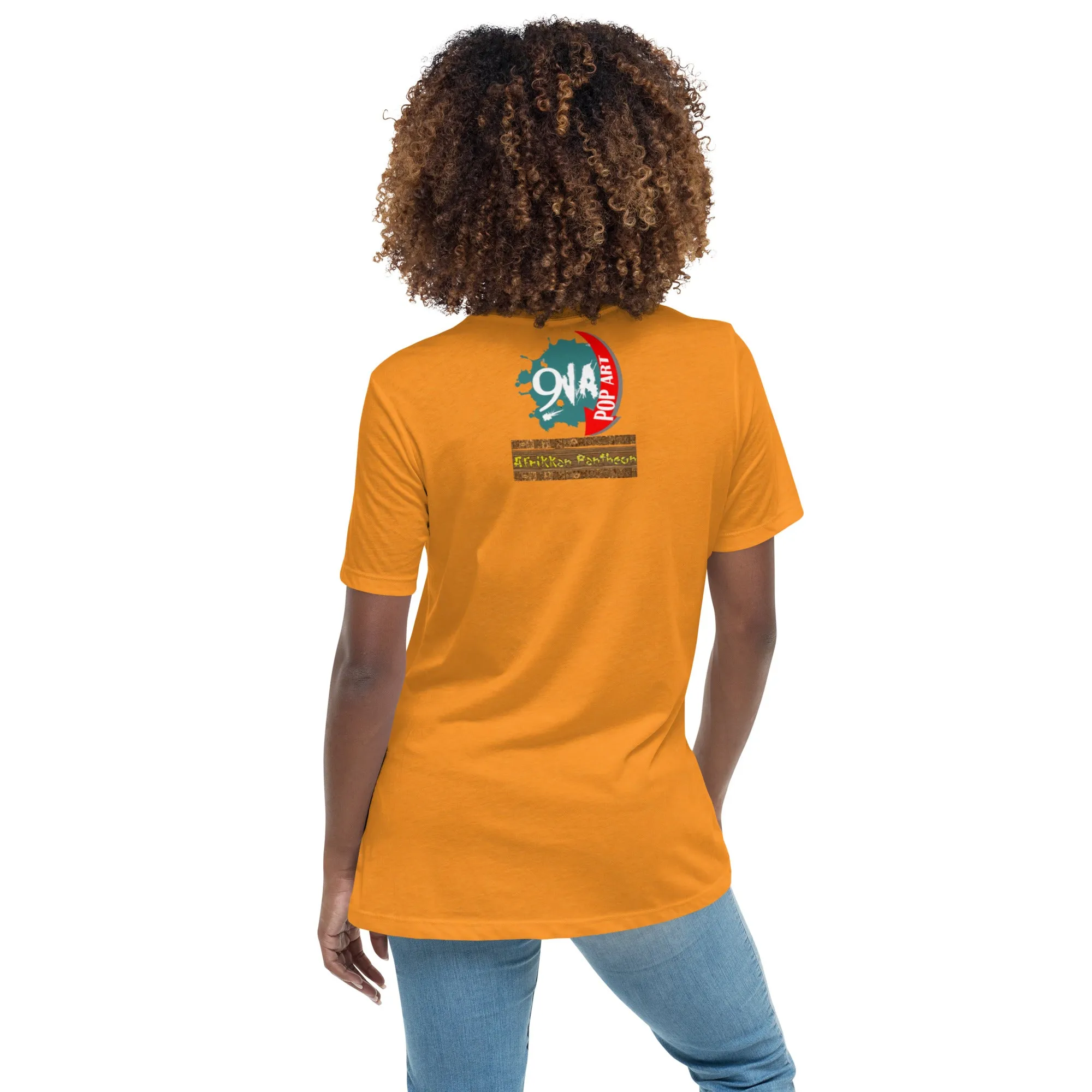 Women's Afrikkan Pantheon (African Gods) Kangalogba graphic t-shirt