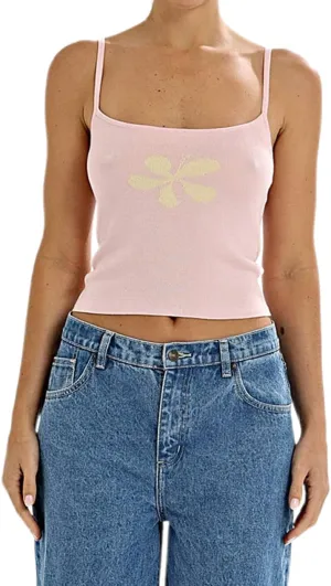 Women's Y2k Knit Crop Tank Tops Spaghetti Strap Backless Camisole Sexy Sleeveless Crochet Going Out Vest Crop Tops