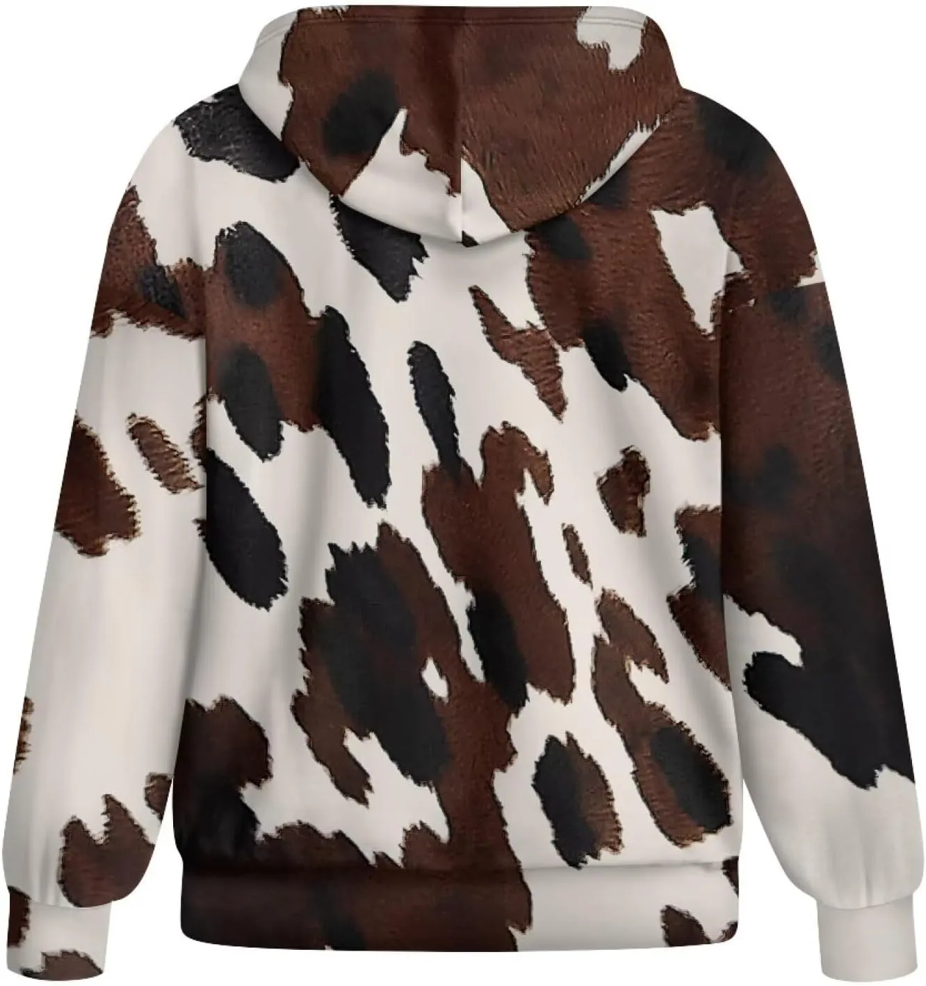 Ystardream Casual Zip Up Hoodies for Women Crewneck Sweatshirts Trendy XS-XL