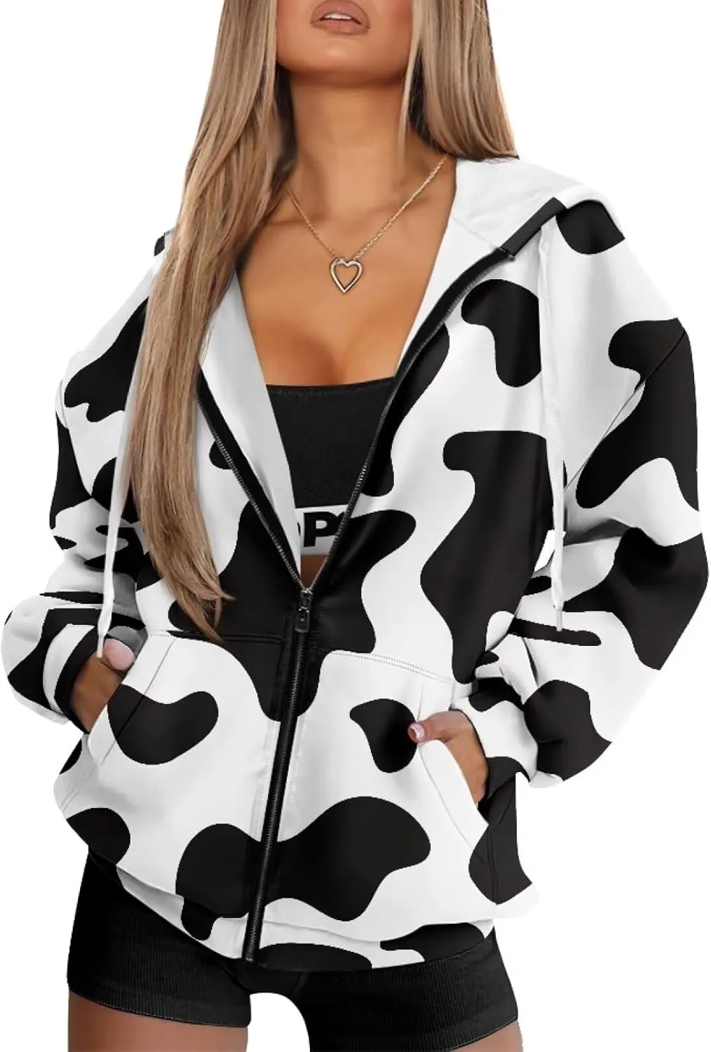 Ystardream Oversized Sweatshirts for Women Loose Fit Size XS-XL