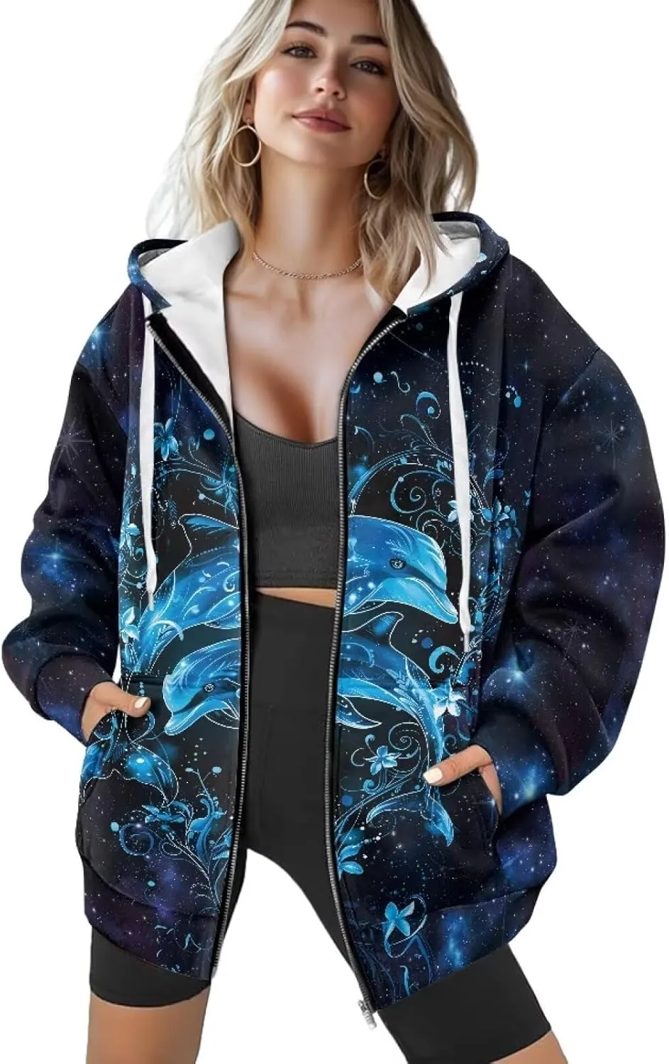 Ystardream Oversized Sweatshirts for Women Loose Fit Size XS-XL