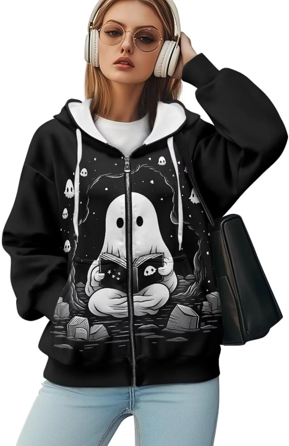 Ystardream Oversized Sweatshirts for Women Loose Fit Size XS-XL
