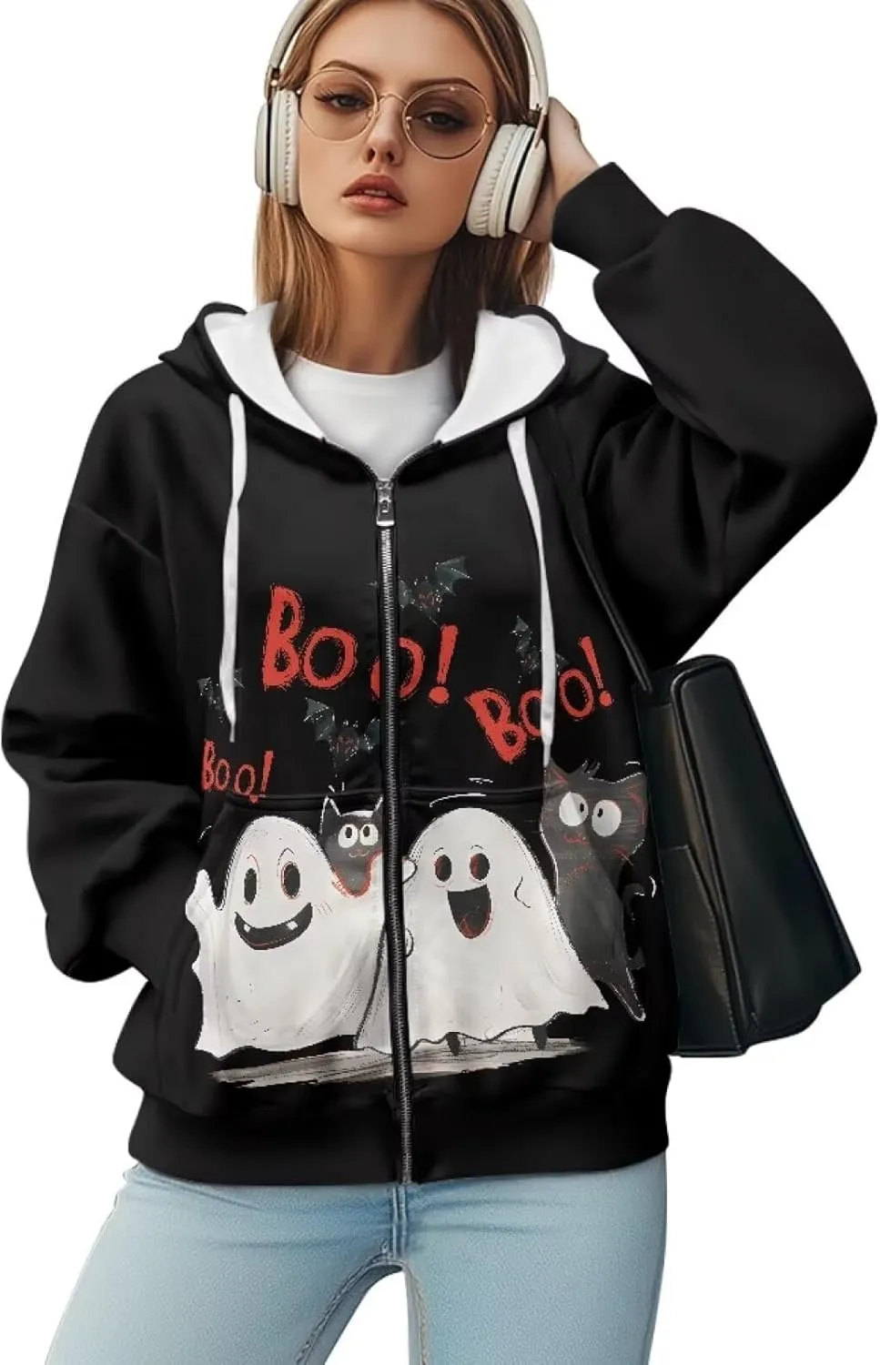 Ystardream Oversized Sweatshirts for Women Loose Fit Size XS-XL